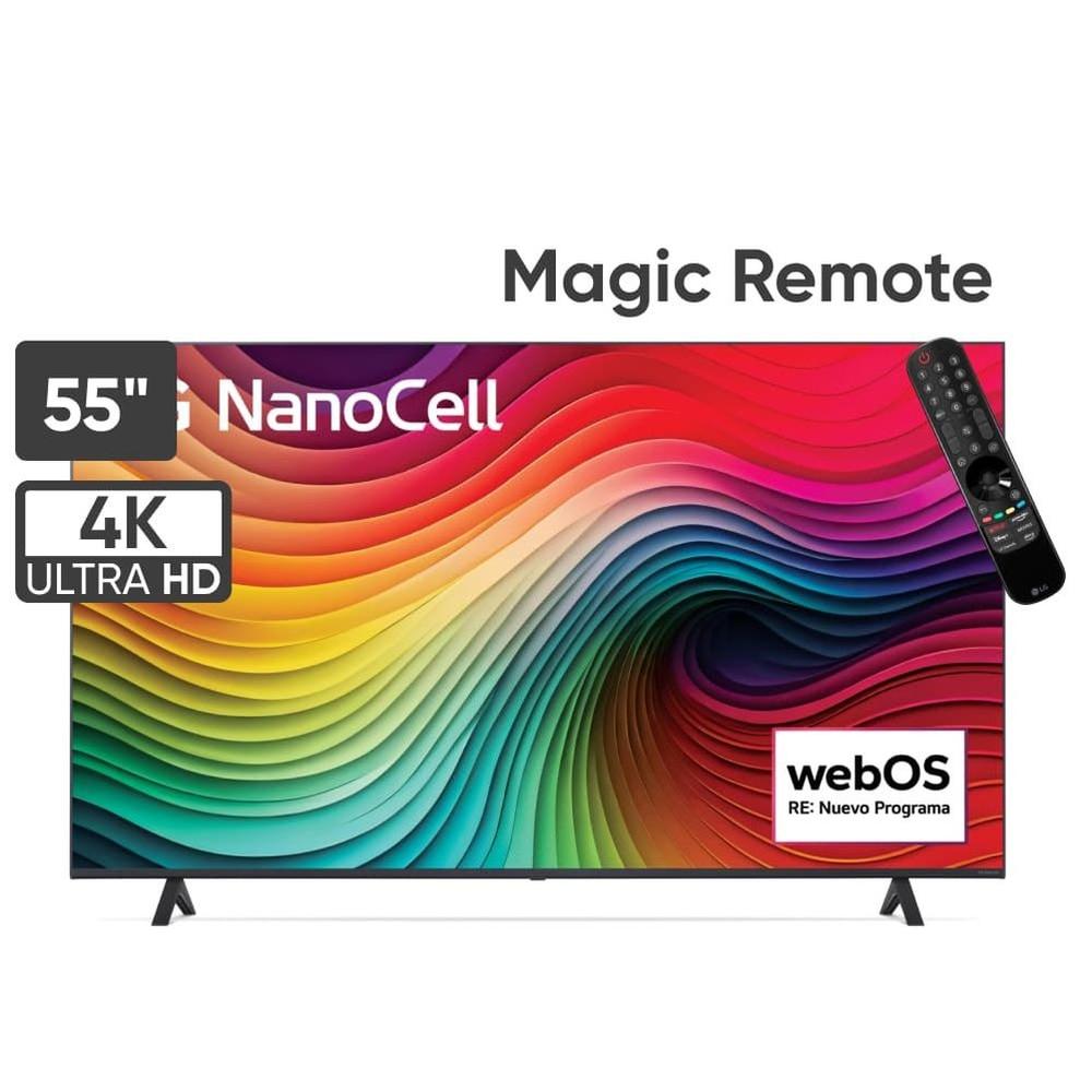 TELEVISOR LG NANOCELL 55NANO80TSA 55" UHD/4K SMART RE:NEW WEBOS AI C/MAGIC REMOTE