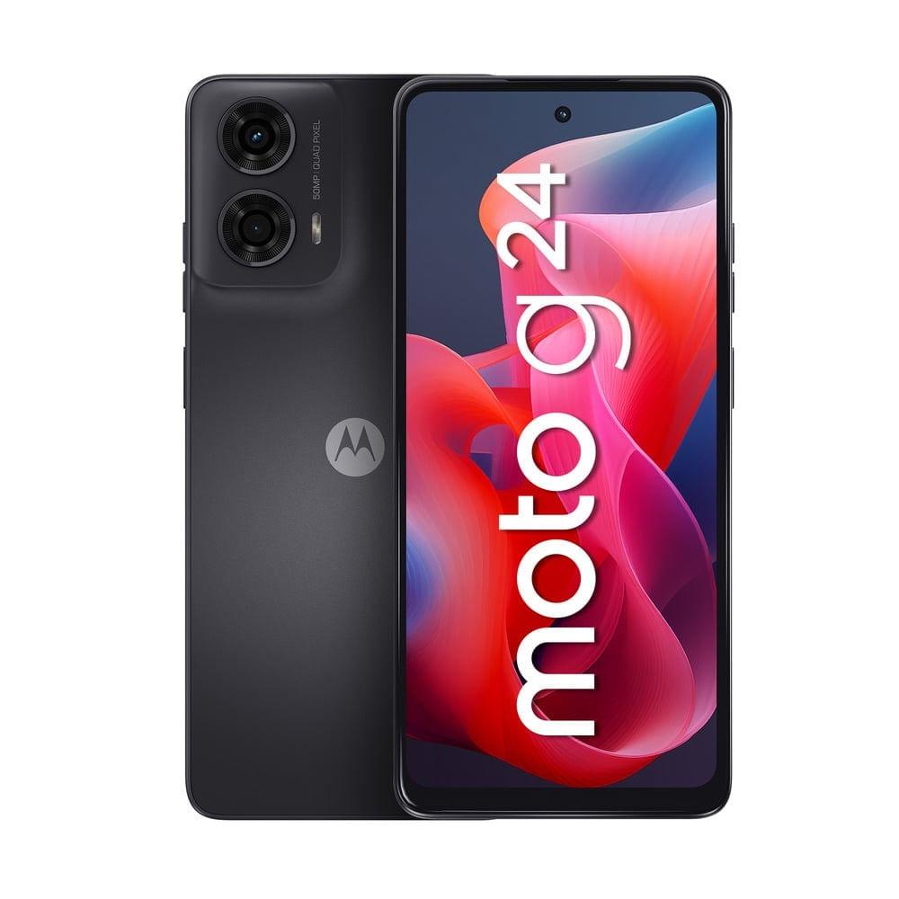 CELULAR MOTOROLA MOTO G24 6.56" 4GB 256GB GRIS ACERO