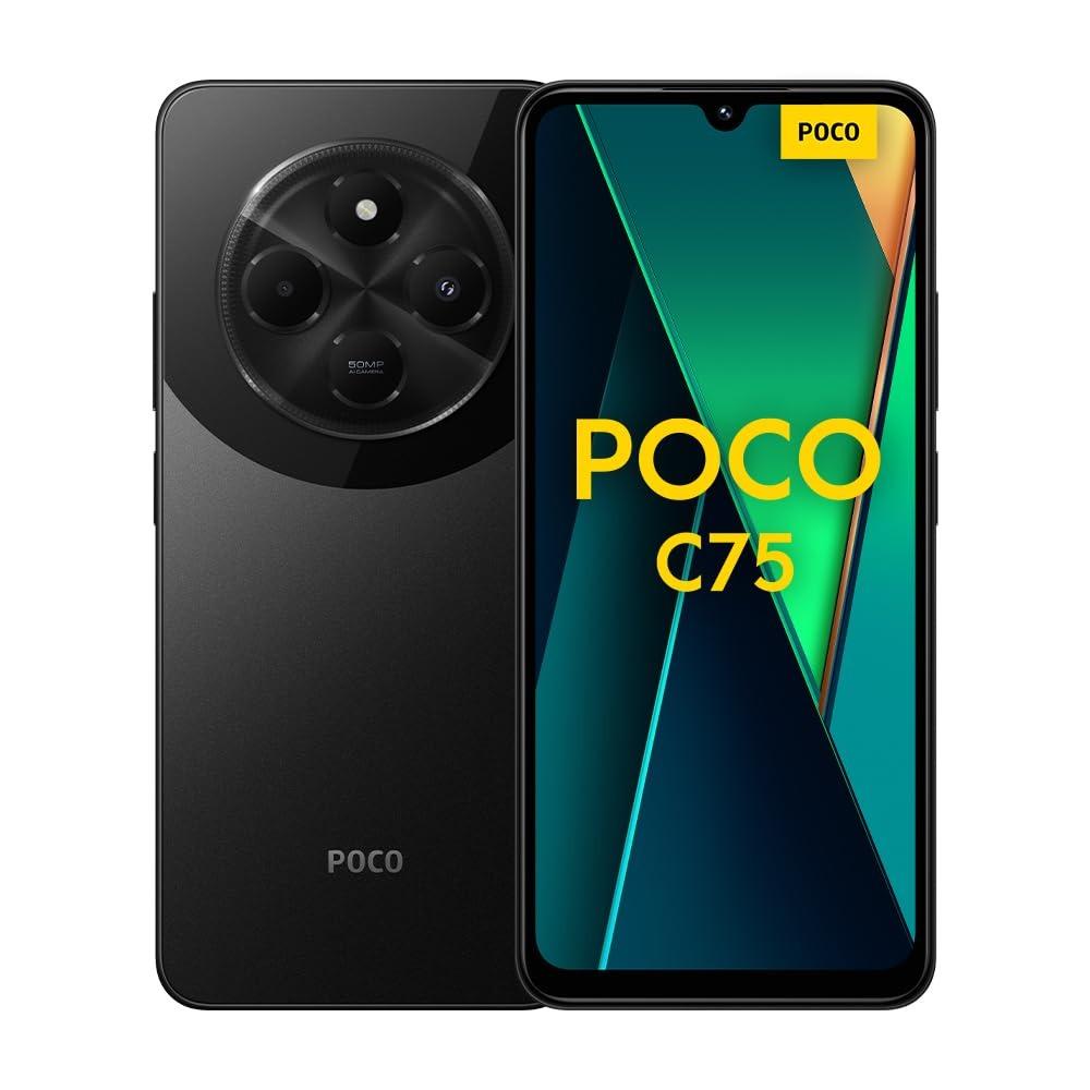 CELULAR XIAOMI POCO C75 6.88" 8GB 256GB NEGRO