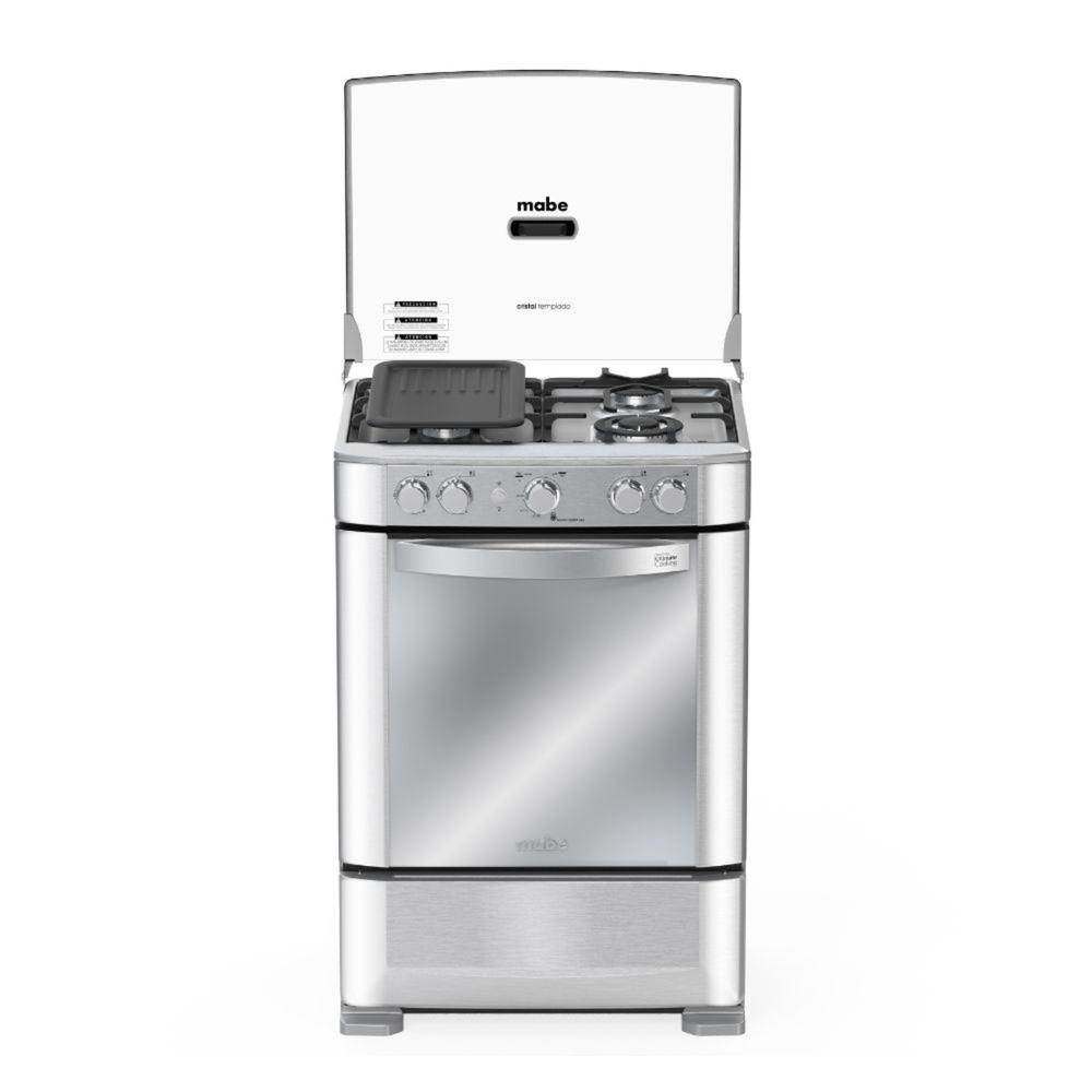 COCINA MABE CMP6060FX0 60 CM INOX + CONEXIÓN