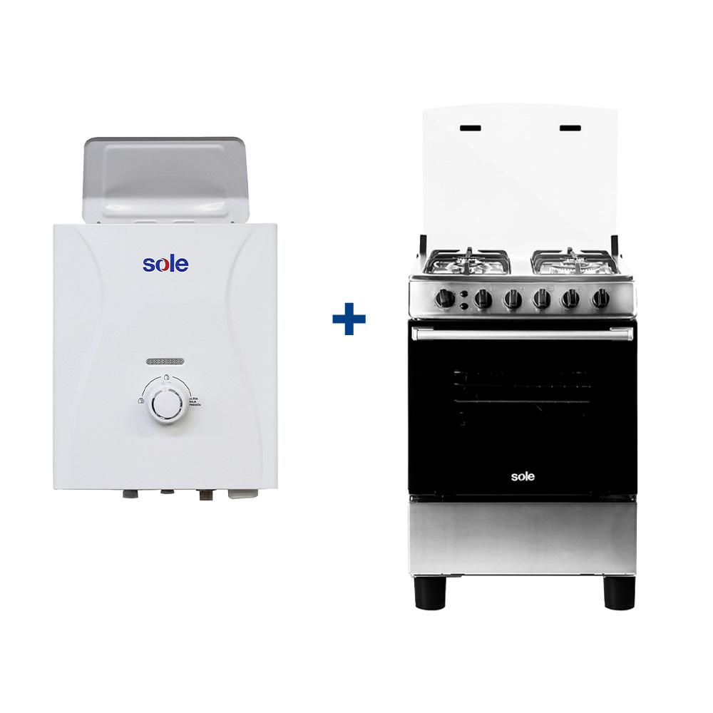 Combo: Cocina Punta Sal+ Terma 5.5 Lt Sole