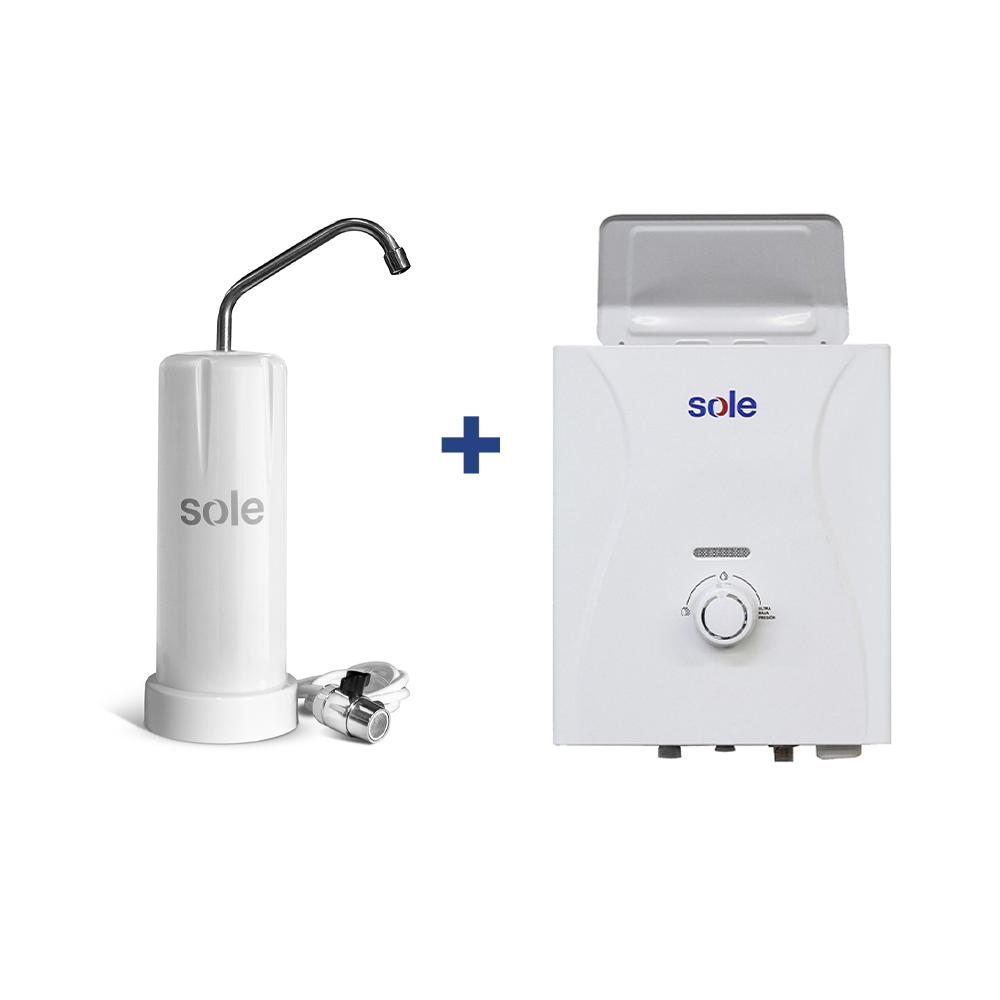 COMBO: TERMA SOLE 5.5LT BASIC+ PURIFICADO DE AGUA PRIME