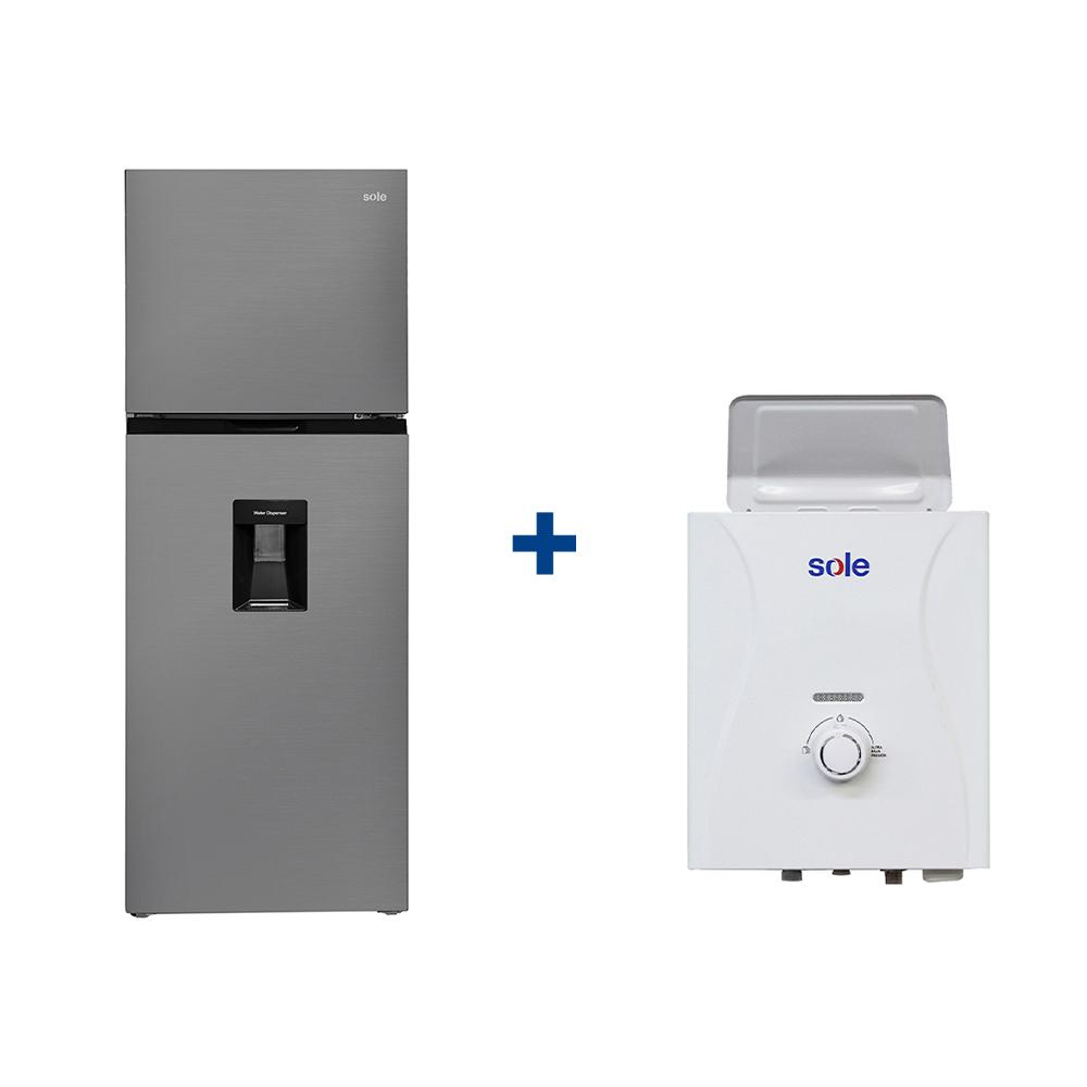 COMBO: TERMA 5.5L TOP + REFRIGERADORA MILAN INOX