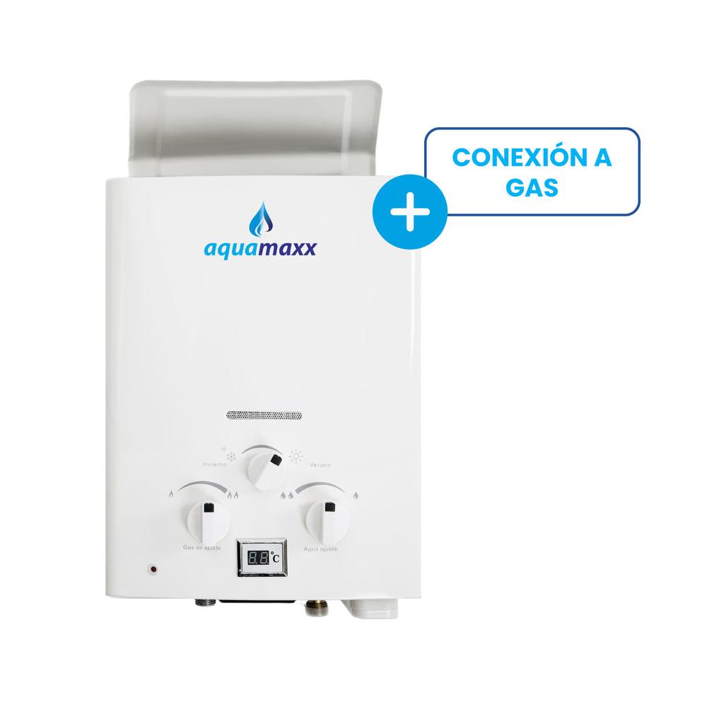 TERMA AQUAMAXX 5.5 LT PREMIUM TIPO A - BLANCA GN + CONEXIÓN