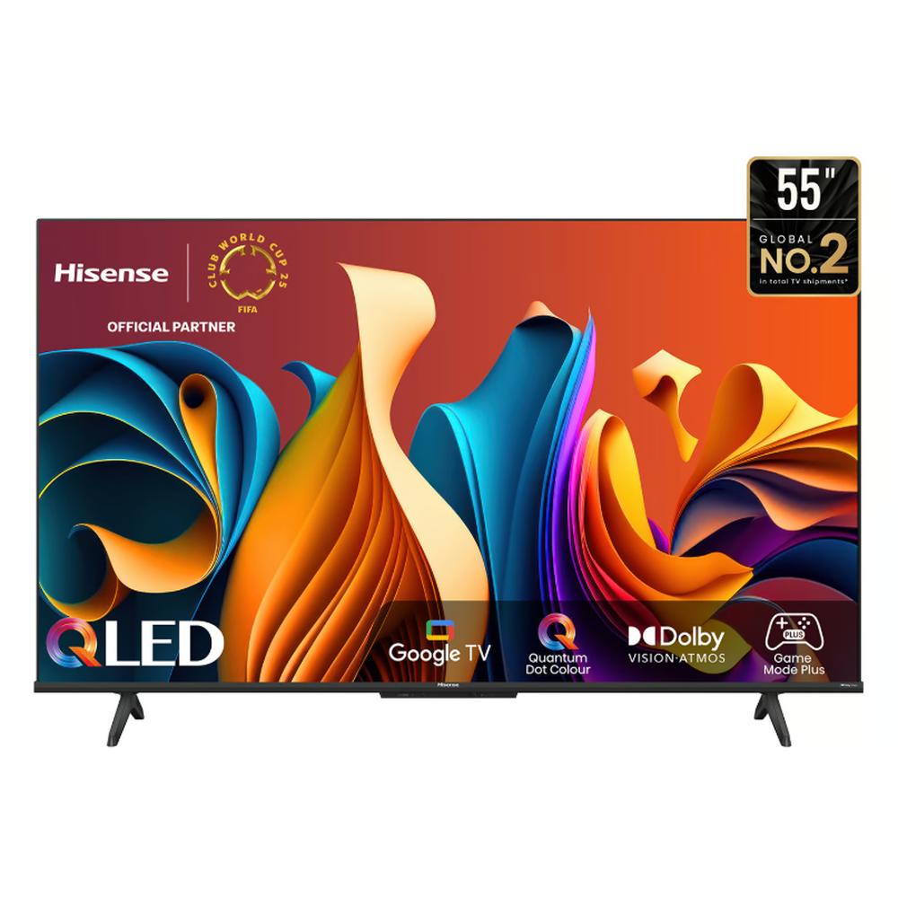 TV Hisense 55" QLED UHD 4K GOOGLE TV, 55Q6N