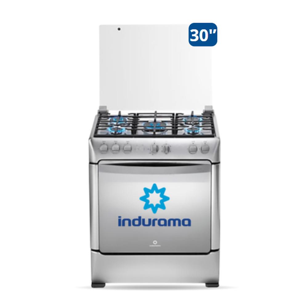 COCINA INDURAMA 30" 5H FIRENZE + CONEXIÓN