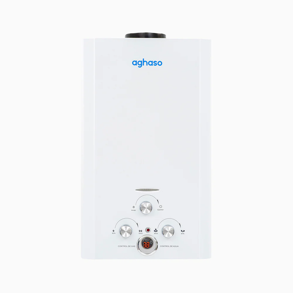 TERMA AGHASO 10 LT - TIRO NATURAL+ PUNTO + DUCTERÍA  + CONEXIÓN