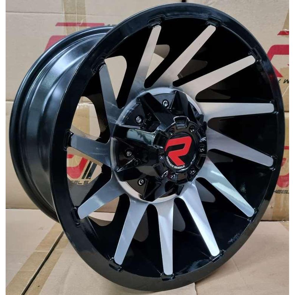 ARO BALLIST 1204 16*8.5-6*139.7 ET -24 CB 110.5 BLACK MACHINED
