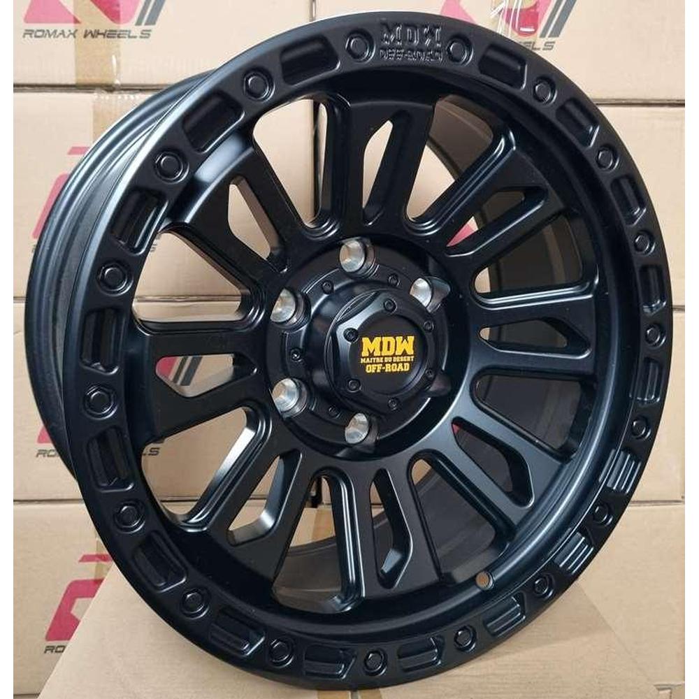 ARO MD MD-01 16*8.0-6*139.7 ET -6 CB 110.1 MATT BLACK