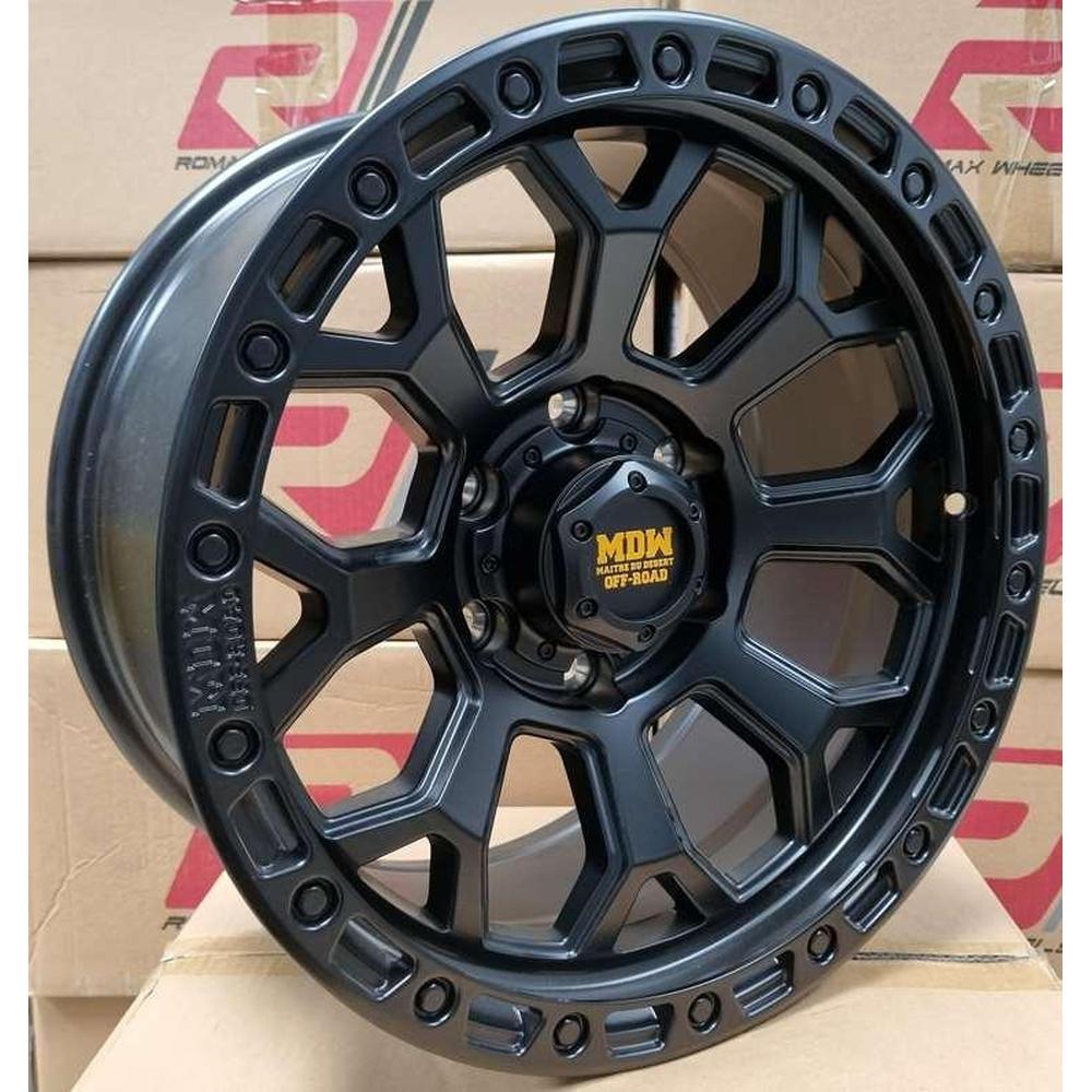 ARO MD MD-02 16*8.0-6*139.7 ET -6 CB 110.1 MATT BLACK