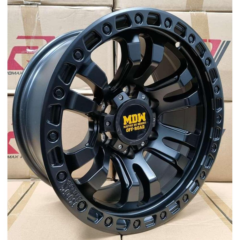 ARO MD MD-03 16*8.0-6*139.7 ET -6 CB 110.1 MATT BLACK