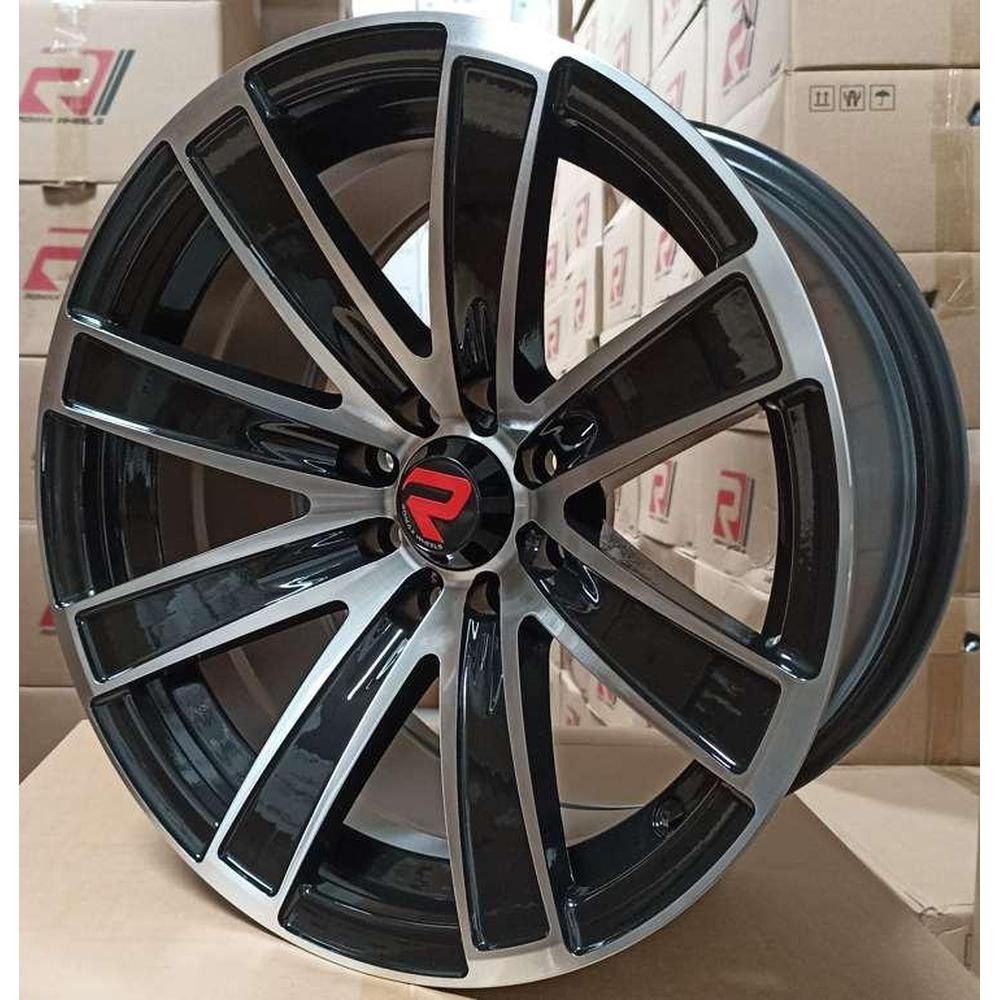 ARO ROMAX 148142 14*6.5-8*100/114.3 BLACK MACHINED FACE