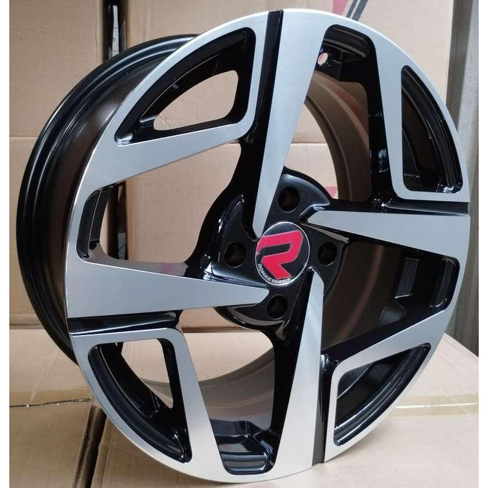 ARO ROMAX 4033 15*6.5-4*100 ET 35 CB 73.1 BLACK MACHINED FACE
