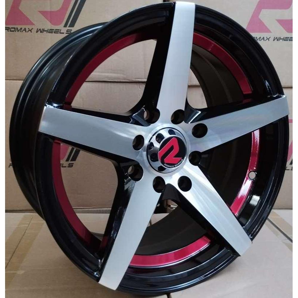 ARO ROMAX 5622 14*6.5-8*100/114.3 RED UNDERCUT BLACK MACHINED FACE