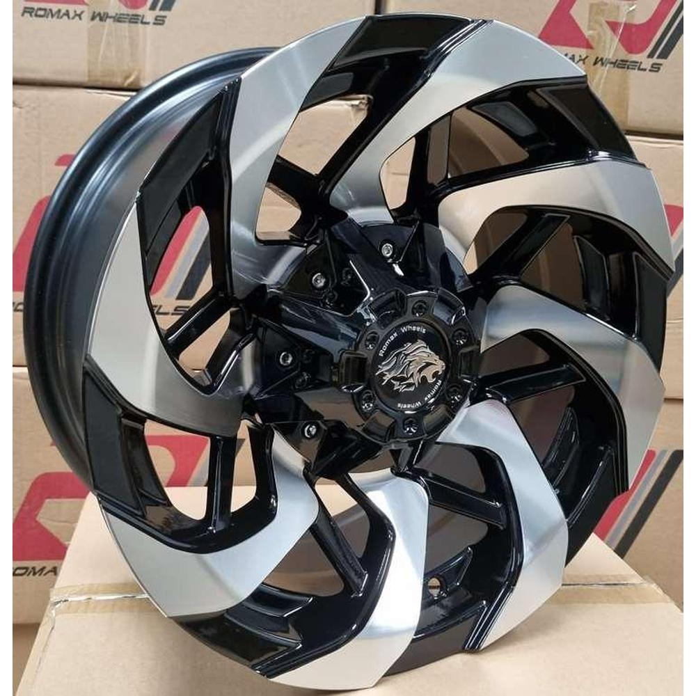 ARO ROMAX X1040 15*7.0-5*114.3 ET 0 CB 73.1 BLACK MACHINED FACE