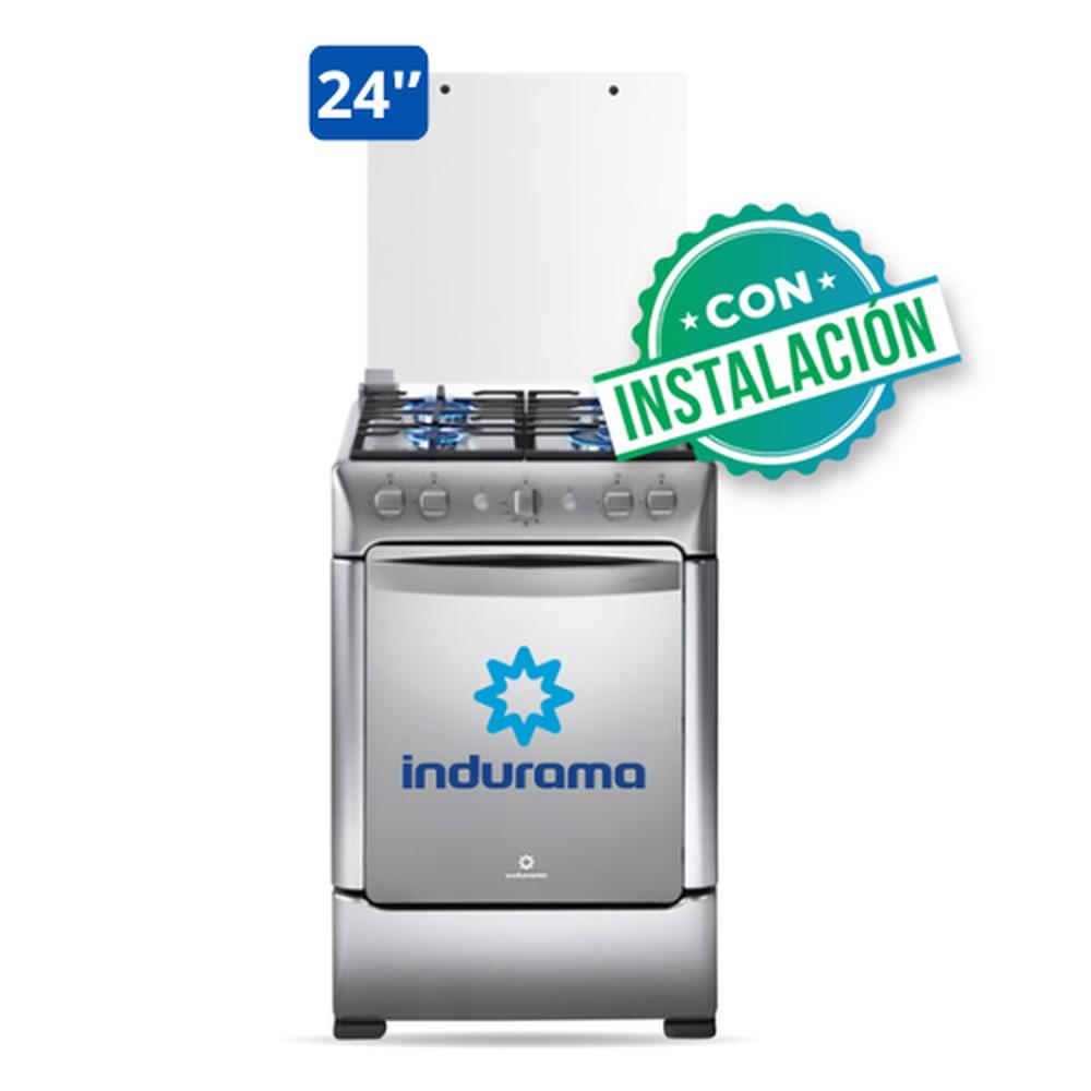 COCINA INDURAMA 24" 4H GRANADA+ CONEXION