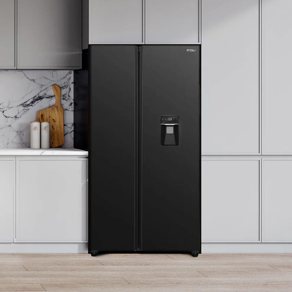 REFRIGERADOR FDV DELUXE PRESTIGE 514L BLACK + Regalo: Freidora de Aire 5  LT FDV  + REGALO: FREIDORA DE AIRE 5  LT FDV