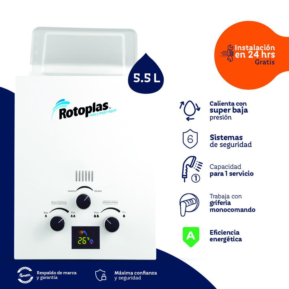 TERMA A GAS FLAMING 5.5L GLP+ CONEXION