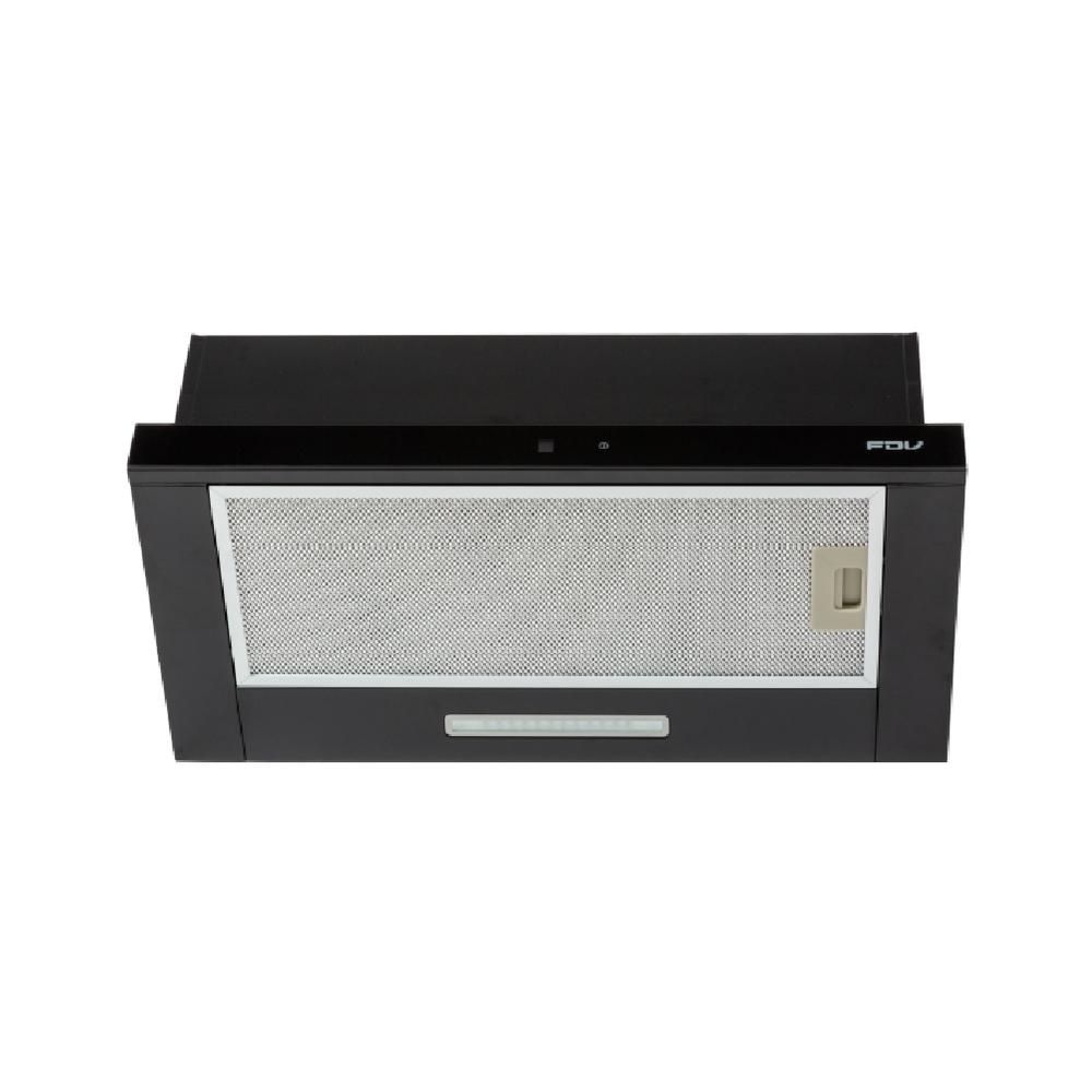 Campana Extractora Extraíble Touch Twin Black FDV