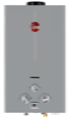 TERMA A GAS 10 L RHEEM GLP INCLUYE KIT BÁSICO DE INSTALACIÓN