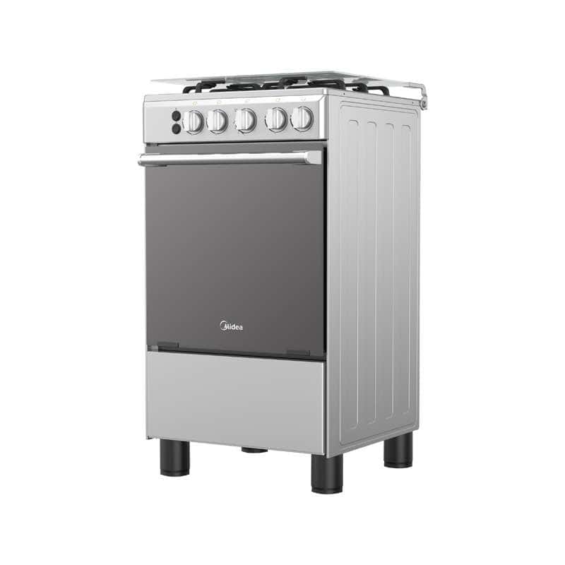 COCINA MIDEA 20" MGS20 4 HORNILLAS HIERRO'+ FREIDORA DIGITAL THOMAS 3 LTS