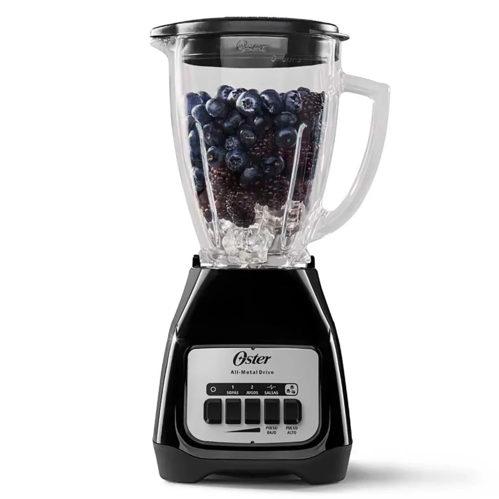 LICUADORA OSTER KALIMAN  2 VEL. 500W. VASO VIDRIO 1.5 LT  C.NEGRO  + FREIDORA DE AIRE DIGITAL THOMAS 3LTS COLOR NEGRO  + FREIDORA DE AIRE DIGITAL THOMAS 3LTS COLOR NEGRO