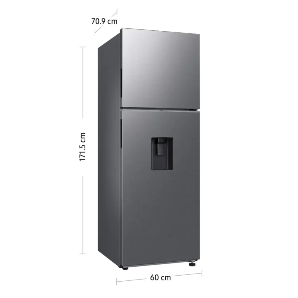 REFRIGERADORA SAMSUNG SILVER 341LT RT35DG5720S9/PE