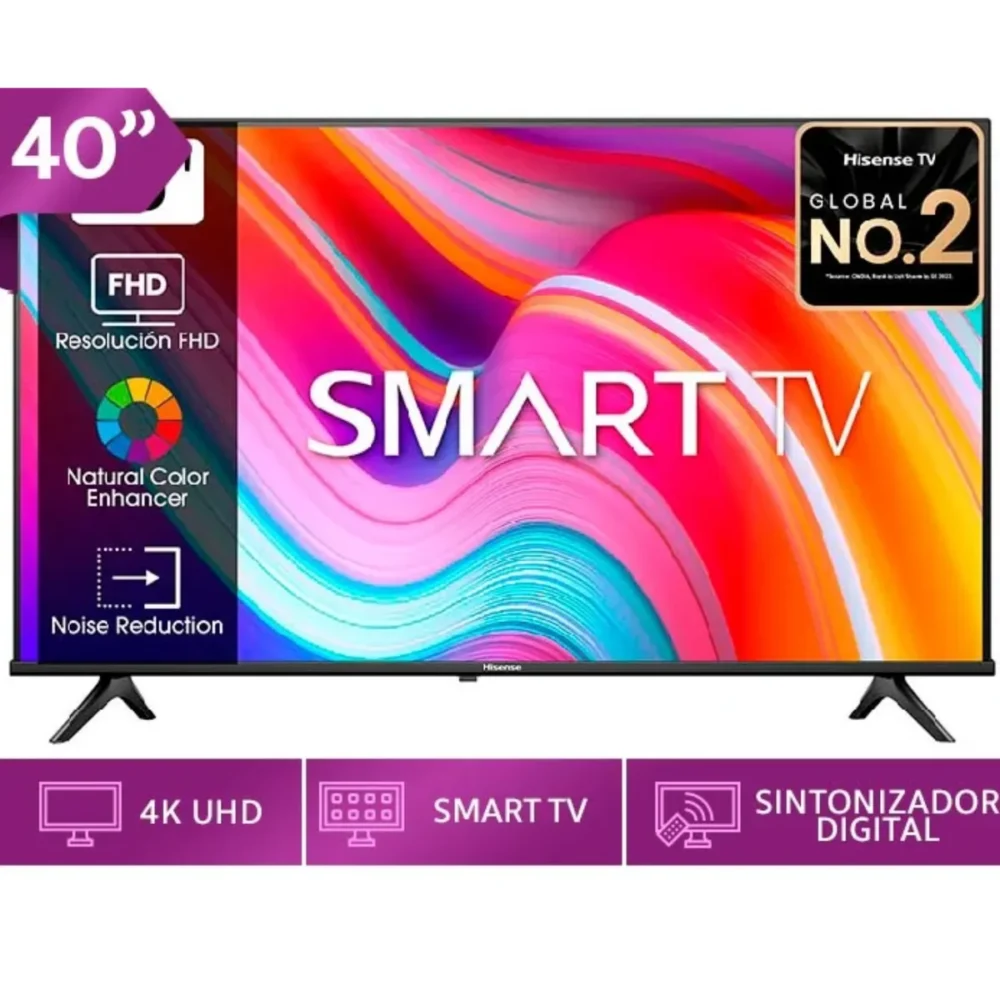 TELEVISOR HISENSE 40A4N 40" FULL HD SMART VIDAA