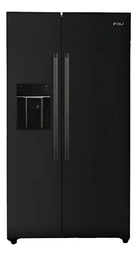 REFRIGERADOR PRESTIGE ICE MAKER 501L BLACK SBS FDV + FREIDORA DE AIRE 8L