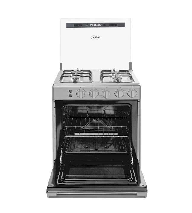 COCINA MIDEA 24" MGS24 4 HORNILLAS HIERRO