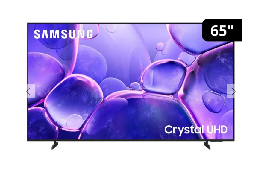 TELEVISOR SAMSUNG 65″  UHD 4K Smart tv 65U8000 MODELO 2025