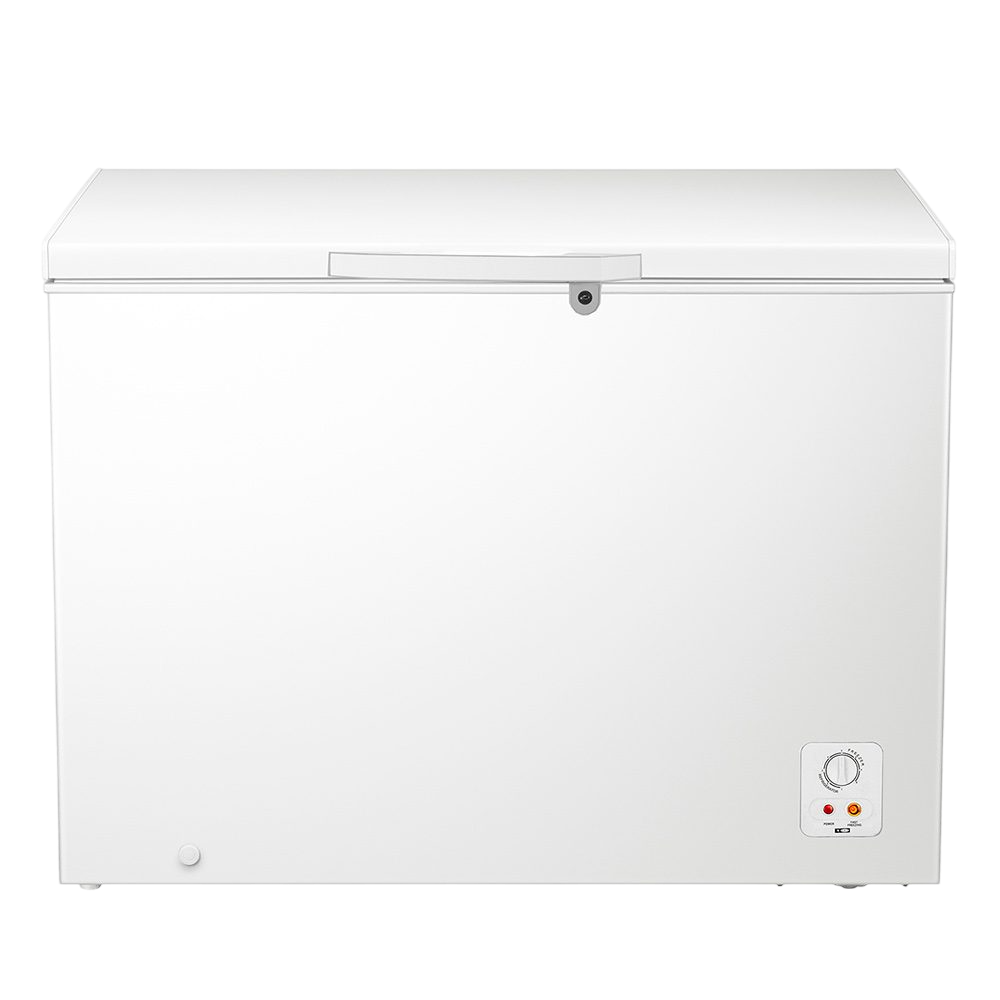 CONGELADORA - CONSERVADORA 248 LTS HISENSE C/LLAVE, sistema 360°, Blanco