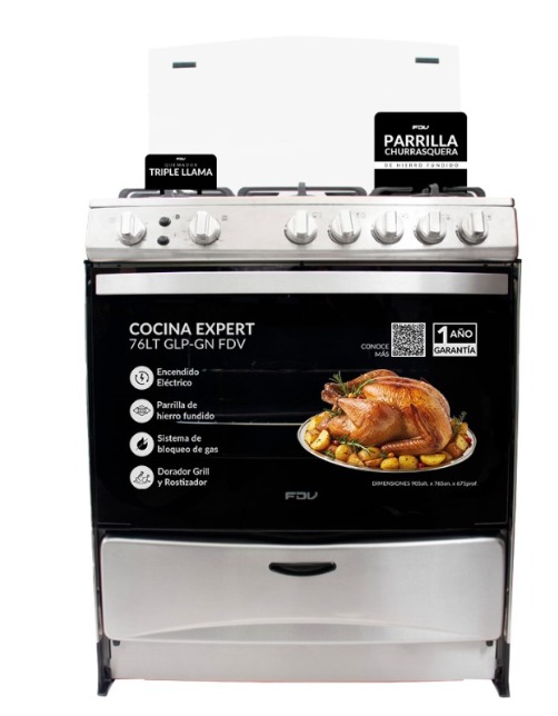 COCINA FDV EXPERT 76CM 5Q FREIDORA DE AIRE  3.5L