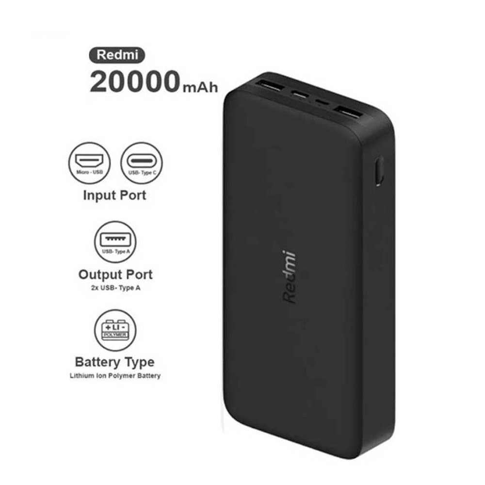 Power Bank Xiaomi Redmi 20000mAh - Image 3