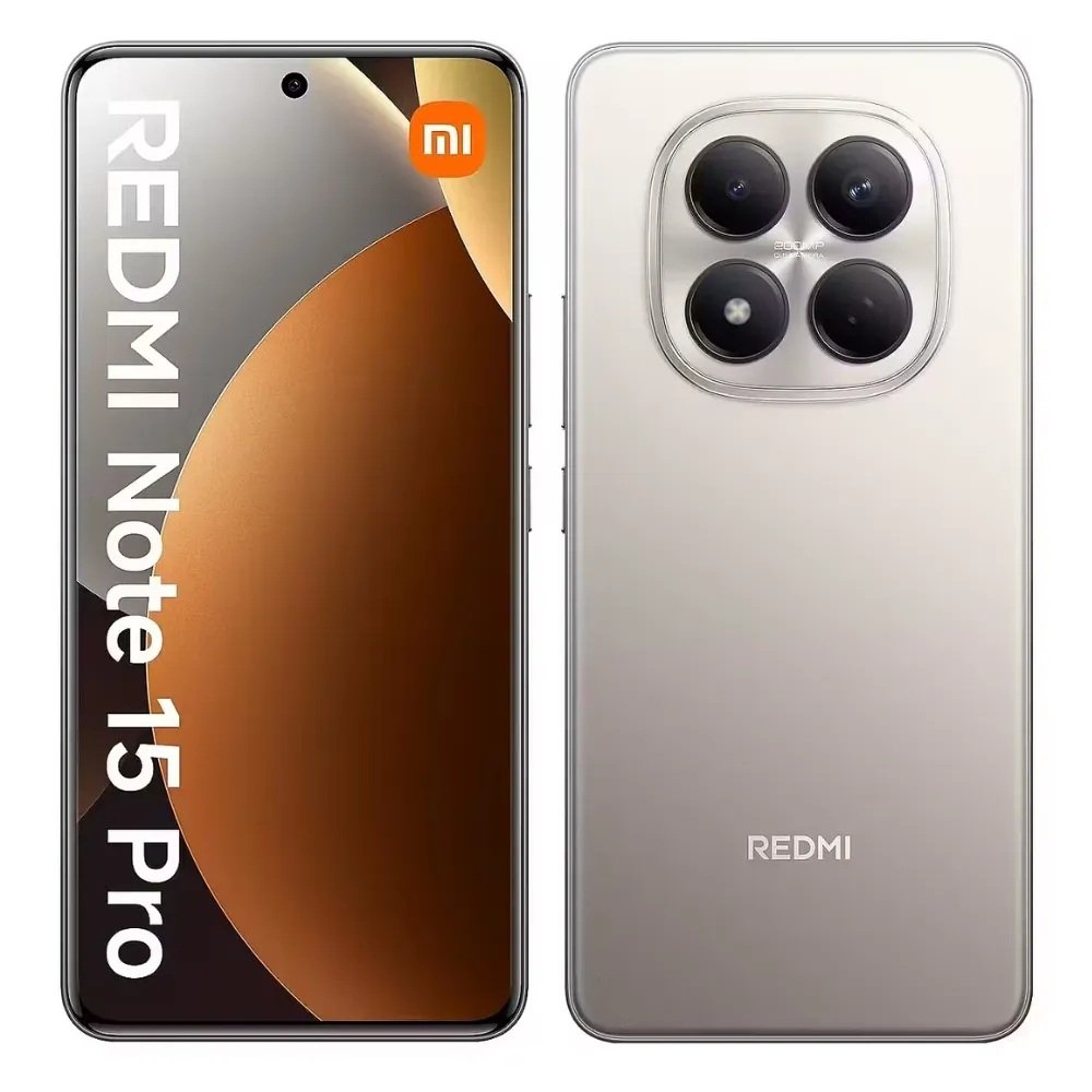 CELULAR XIAOMI REDMI NOTE 15 PRO 5G 512GB 8GB TITANIUM COLOR