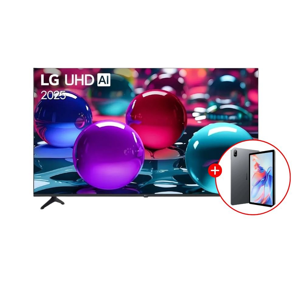 Combo Televisor LG 65 " 65UA8050PSA 2025 LED 4K Ultra HD  + Tablet Blackview Tab 11 WIFI