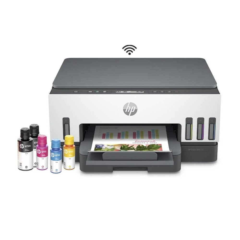 Impresora Multifuncional HP Smart Tank 720 Blanco – WiFi