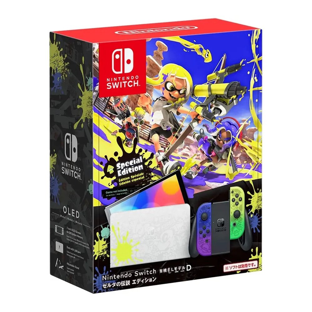 Nintendo Switch Oled Edicion Splatoon 3 VERSION JAPONESA
