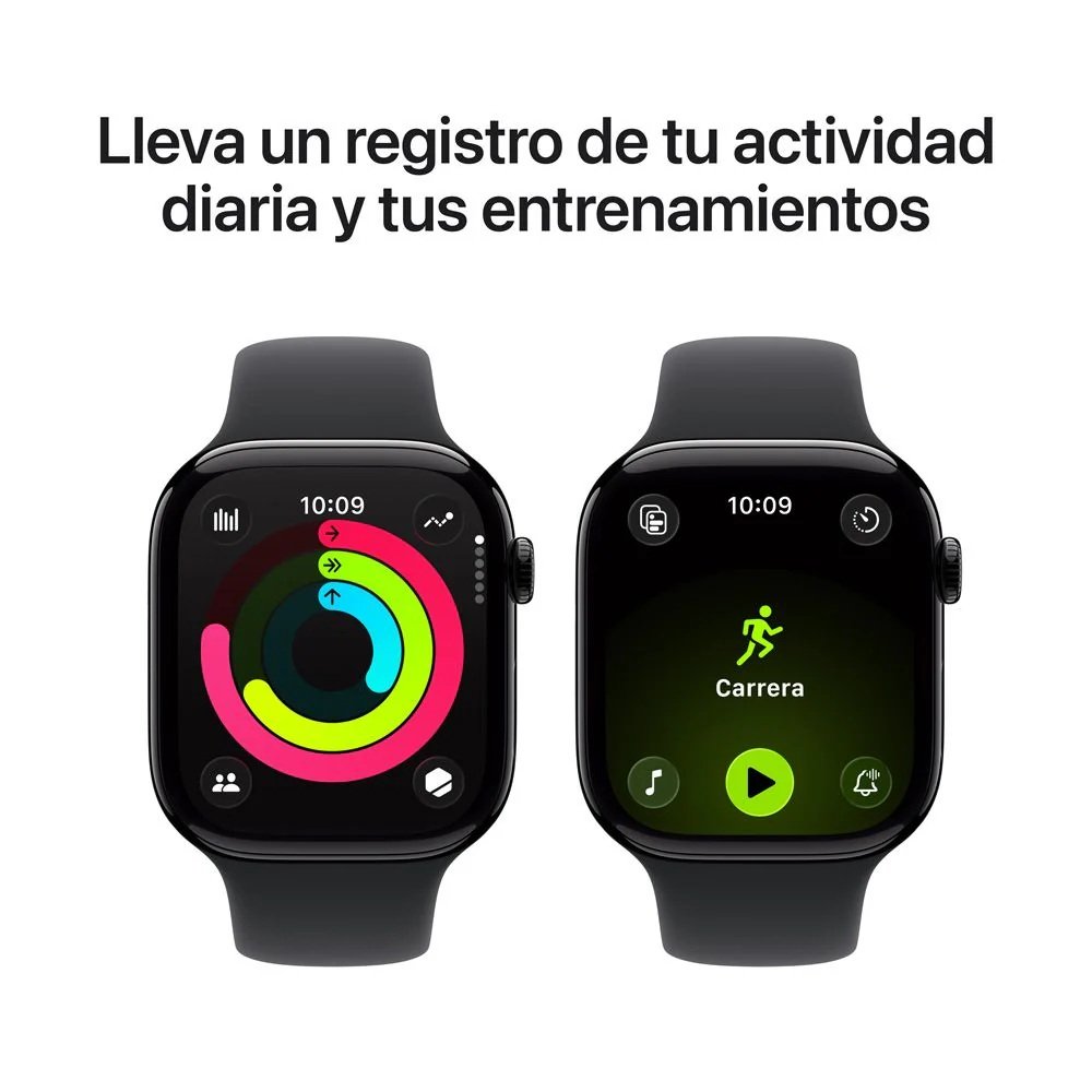 Apple Watch Series 11 GPS 46mm Correa Deportiva - Jet Black - Image 3