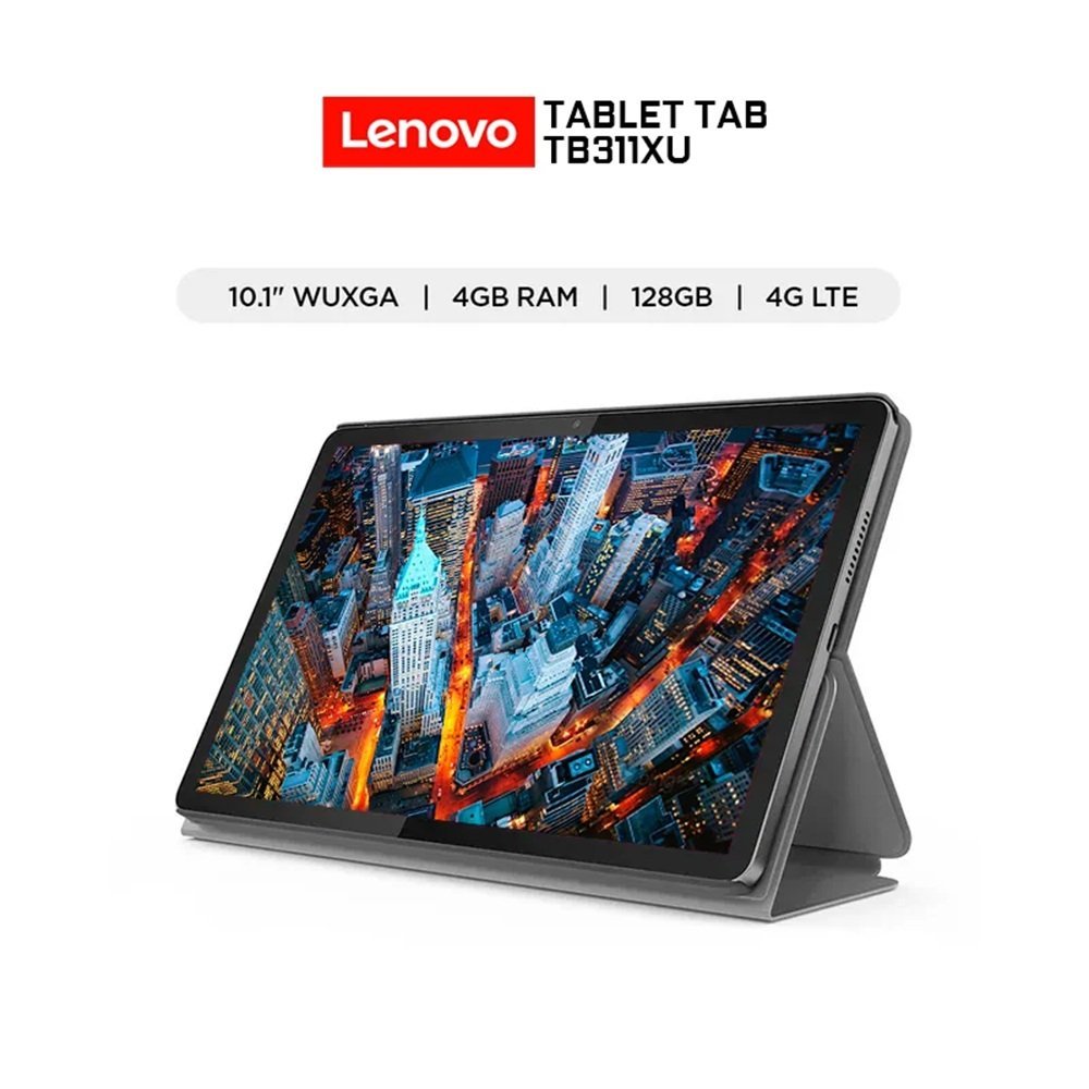 TABLET LENOVO TAB + FOLIO CASE LTE 10.1 128GB 4GB GRIS - Image 2