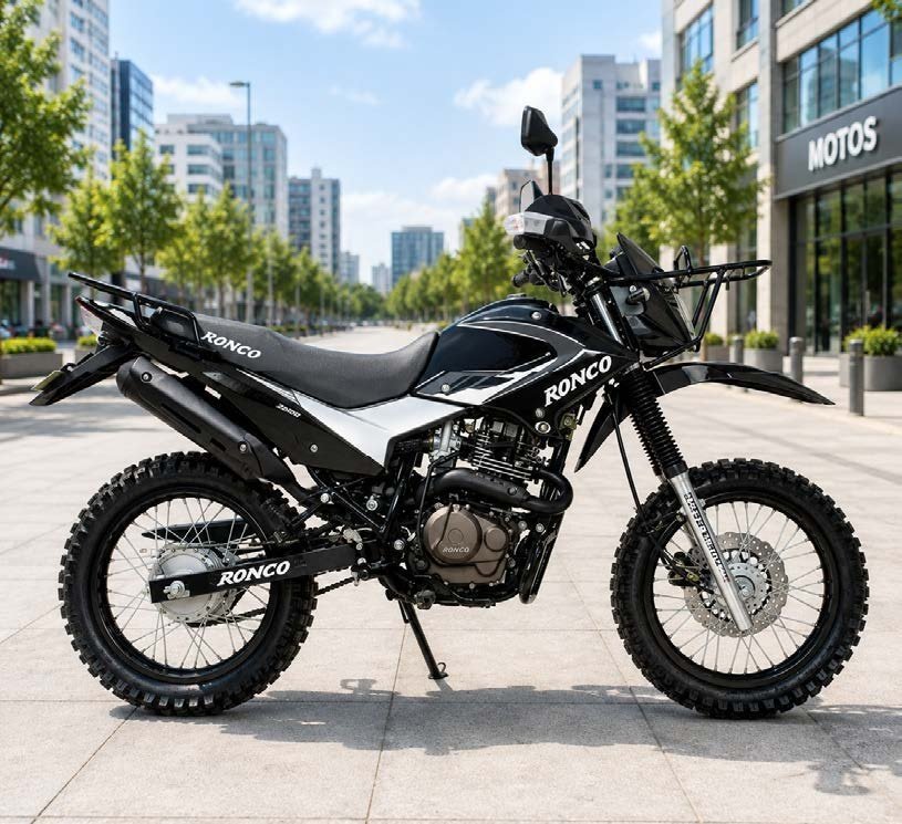MOTO RONCO X-TREMO-C 200 NEGRO