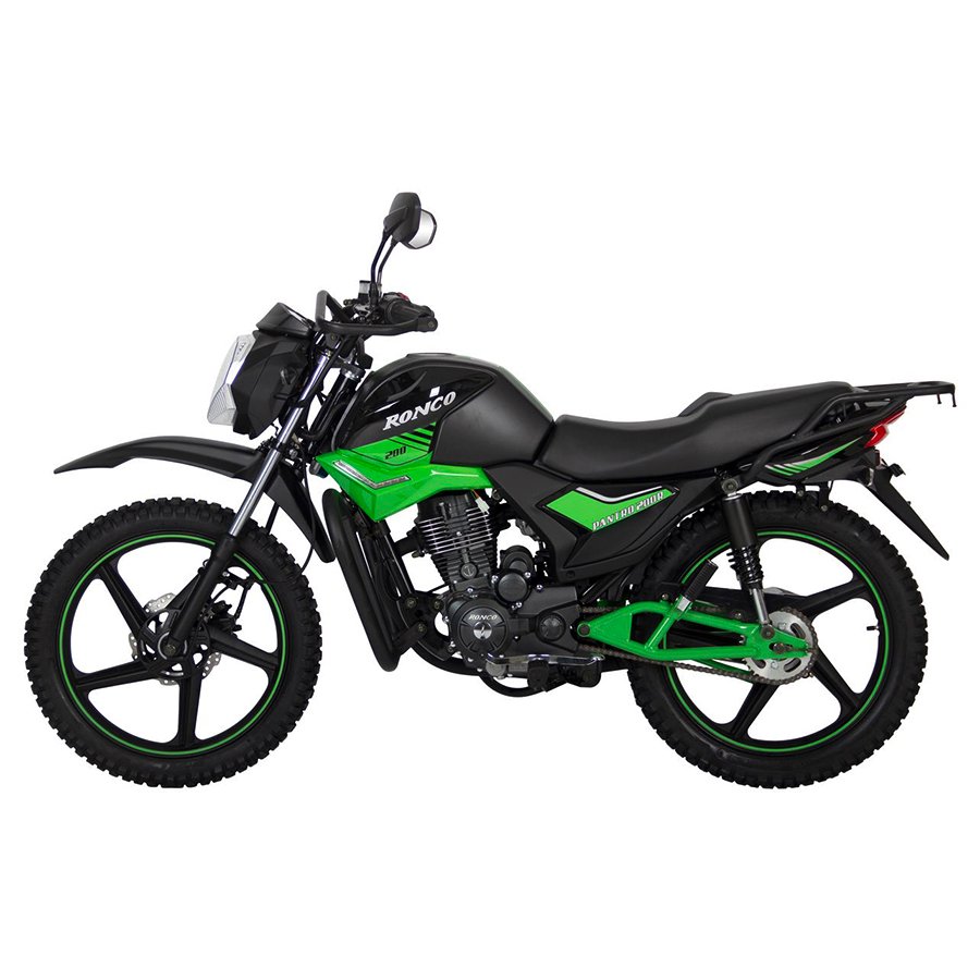 MOTO PANTRO 200R NEGRO VERDE