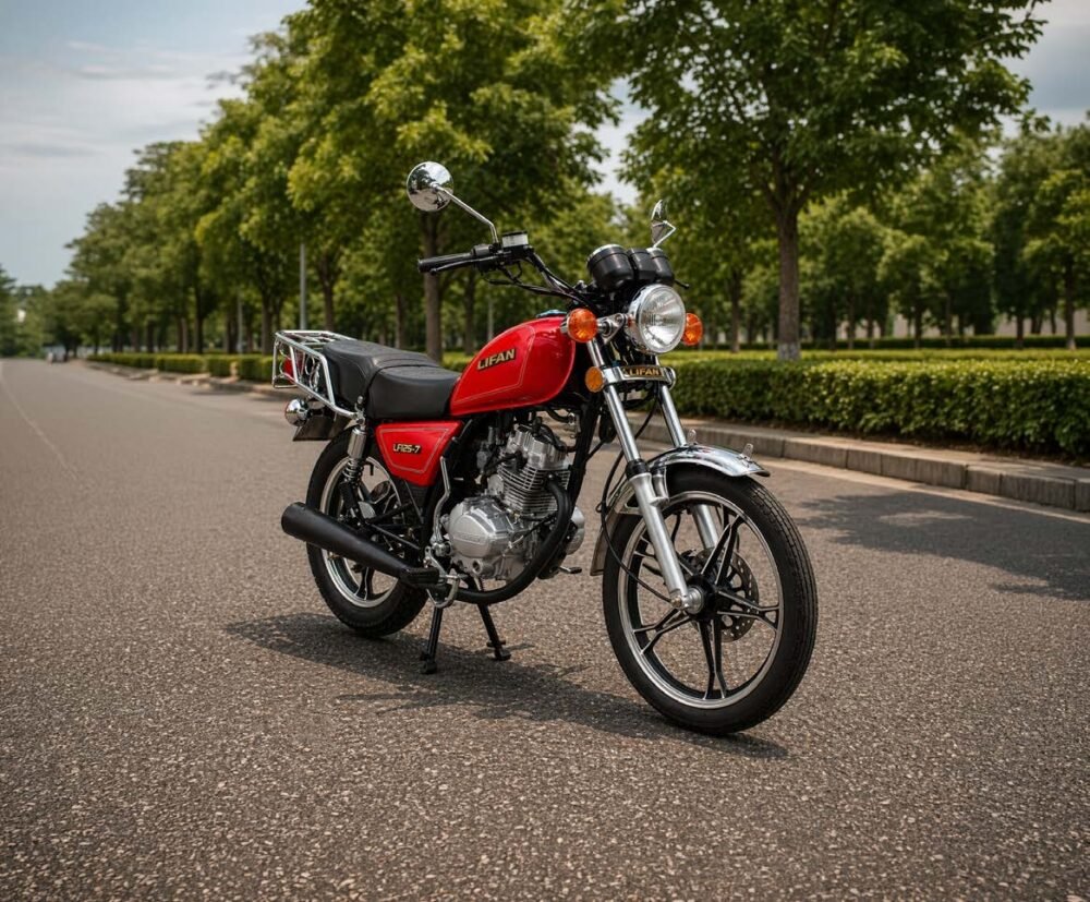 MOTO LIFAN CHOPPER 125 NEGRO