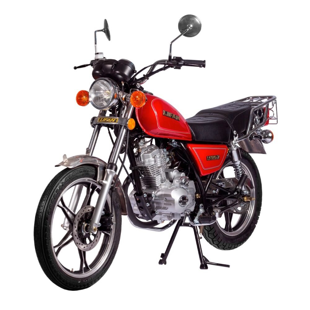 MOTO LIFAN CHOPPER 125 ROJO