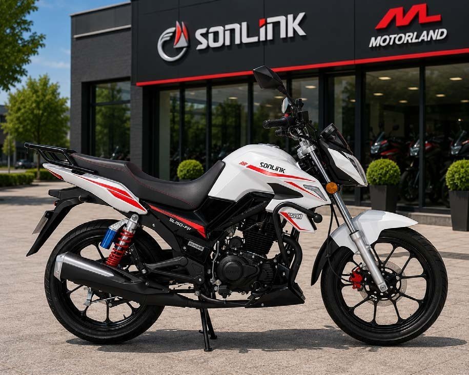 MOTO SONLINK SL150-F5 NEGRO/PLOMO