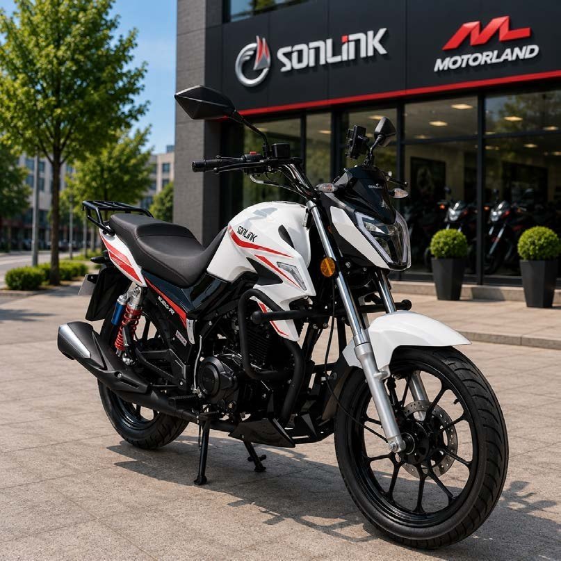 MOTO SONLINK SL200-F5 NEGRO/PLOMO
