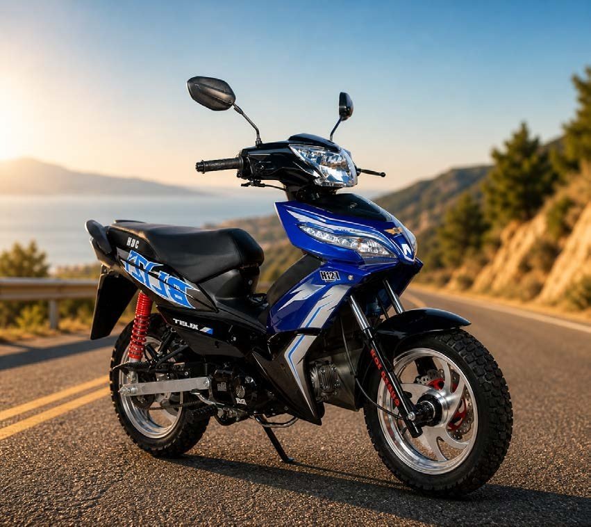MOTOCICLETA JCH BLIZT 125 AZUL