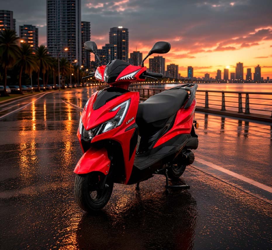 MOTO SCOOTER LF125T-2V SPECIAL EDITION NEGRO