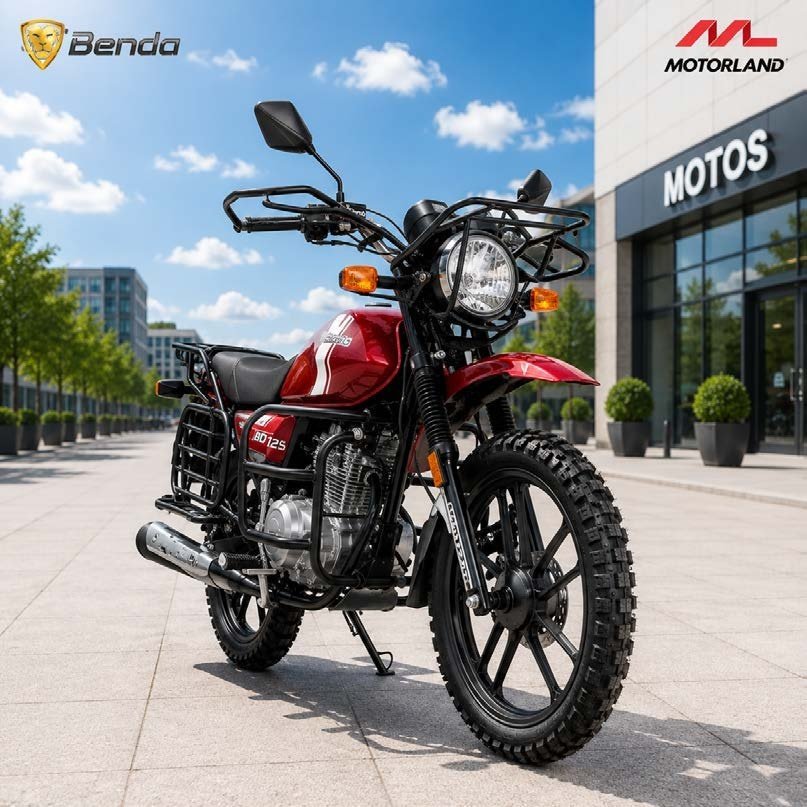 MOTO SSENDA CHACARERA 200 V2 ROJO