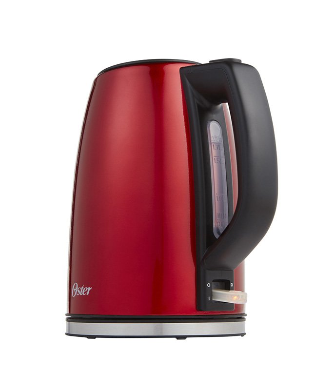 HERVIDOR ELECT OSTER 1.7L ACERO INOX ROJO  - BVSTKT673CR053